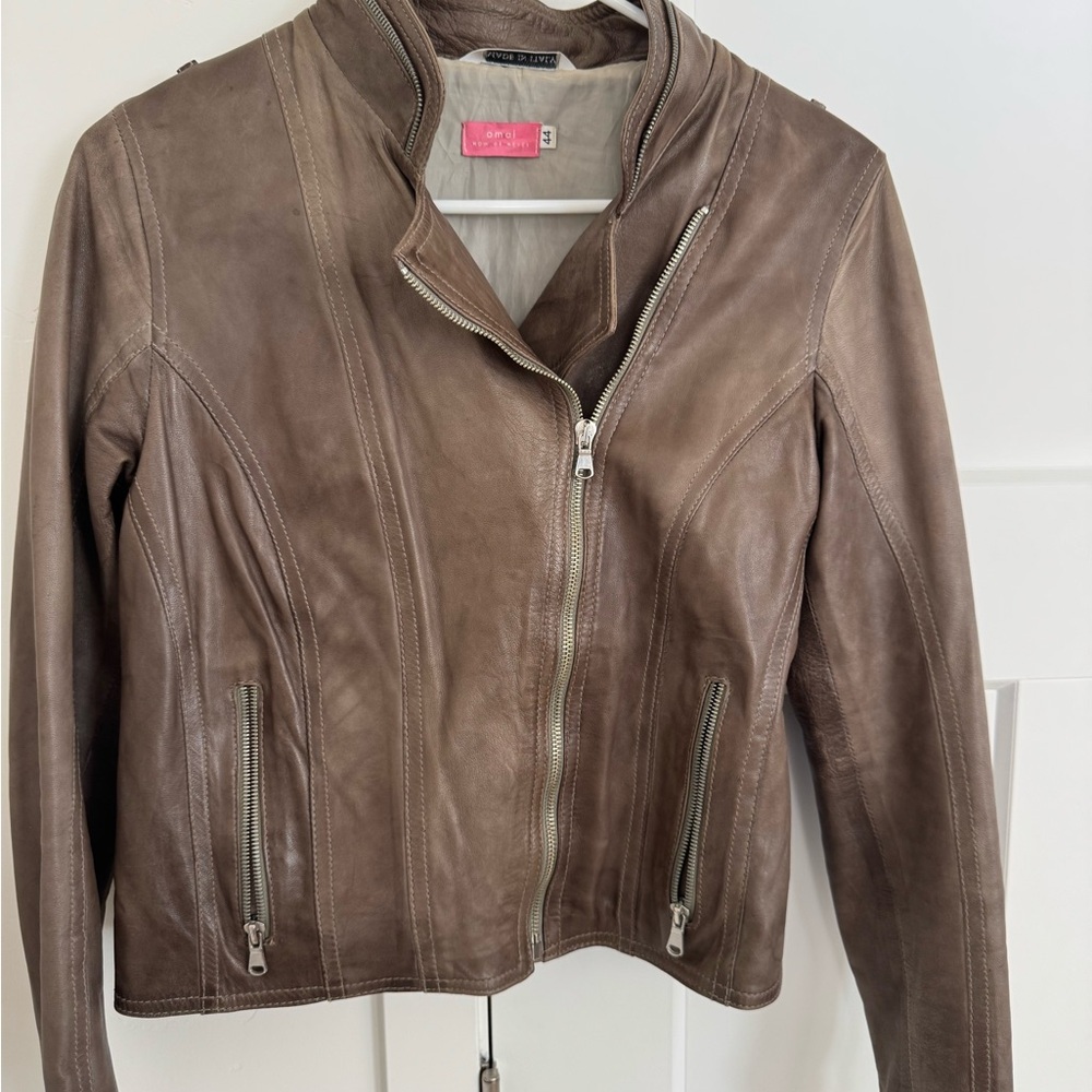 Brown Leather Jacket